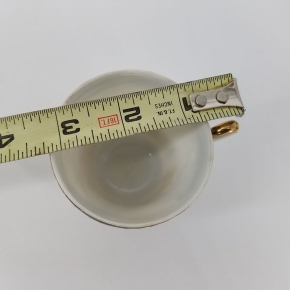 Dragon Ware Japanese Moriage Tutani Set 6 Demitasse Coffee Cup Saucer - Picture 11 of 14